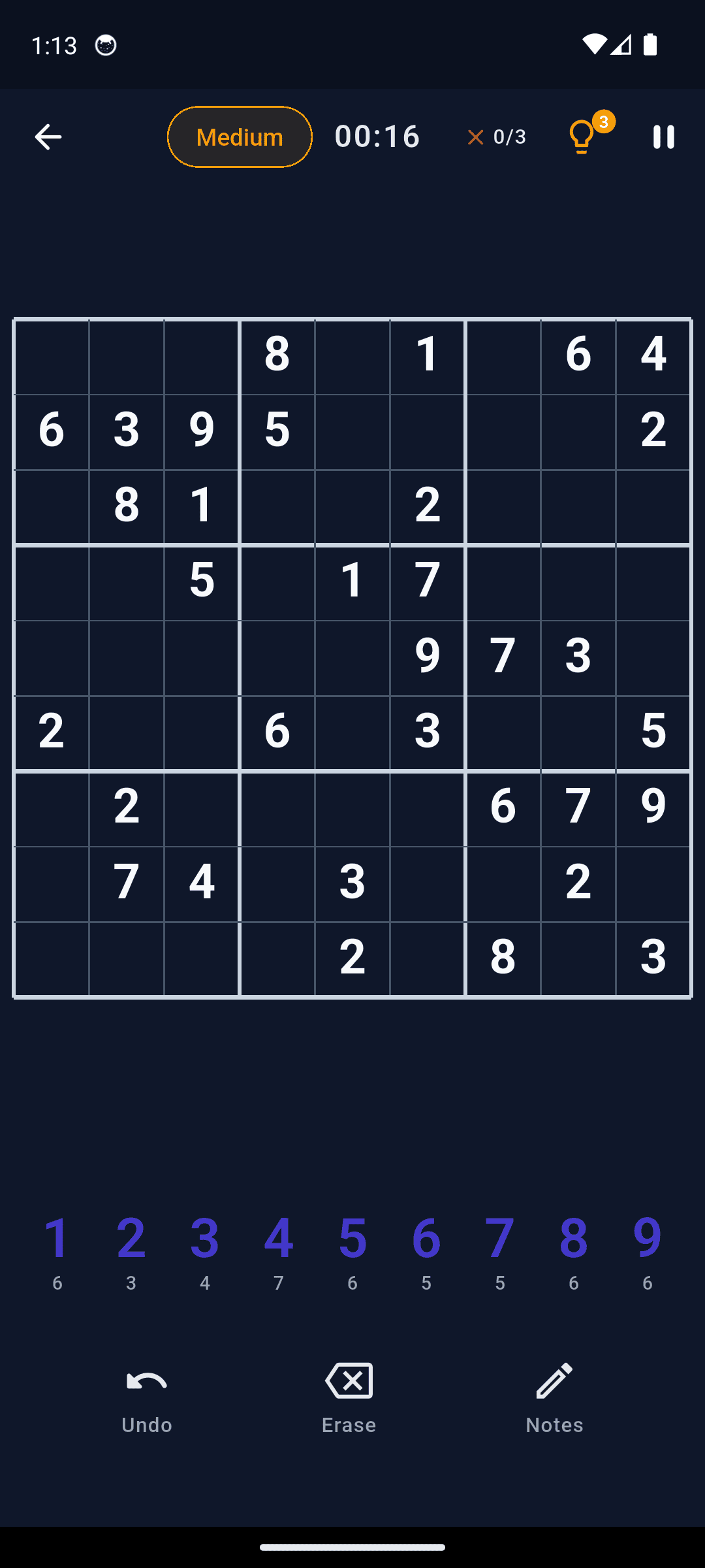 NumGenius Game Board